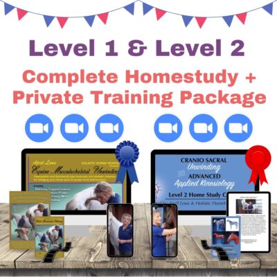 Complete Level 1 & Level 2 Home Study + Private Training Package [NO DVD]