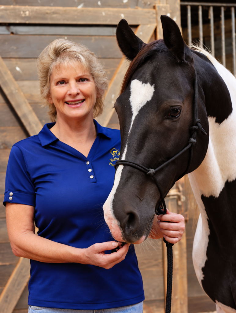 Holistic horseworks instructor without seals